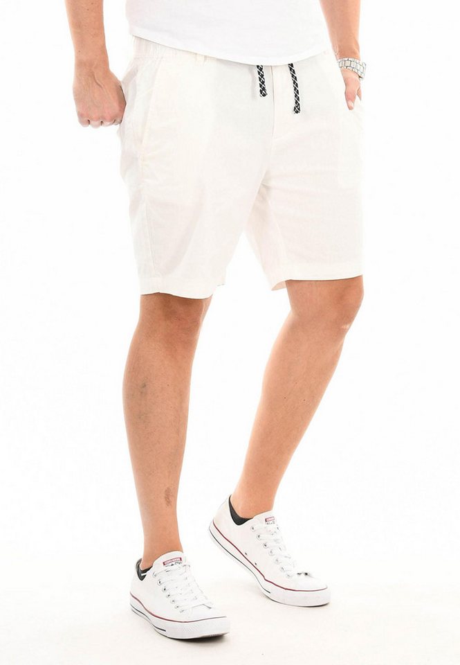 Indicode Shorts Indicode InBow Herren Shorts B794 Offwhite-Größe XXL - Gr. 2XL von Indicode