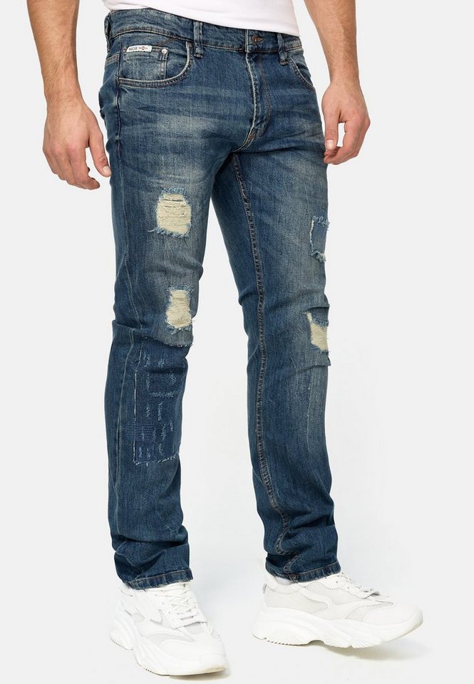 Indicode Slim-fit-Jeans Mcintyre von Indicode