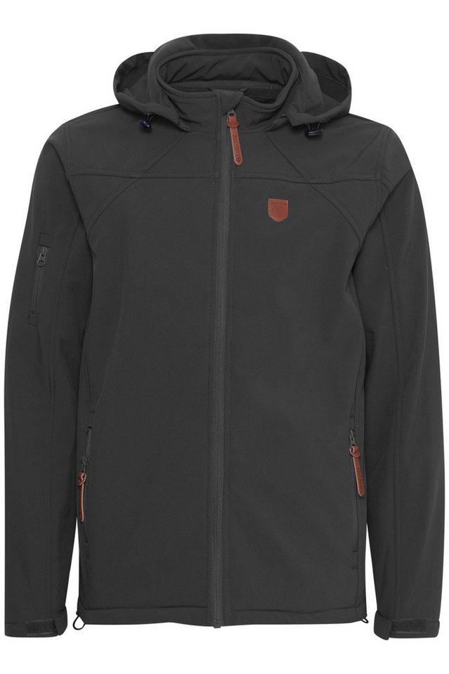 Indicode Softshelljacke IDJonas Übergangsjacke mit abnehmbarer Kapuze von Indicode