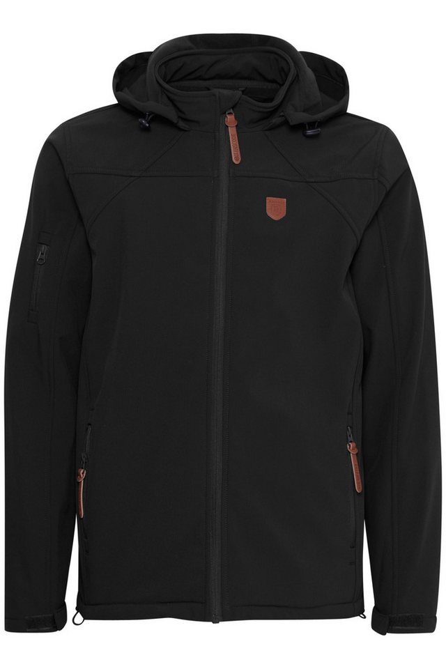 Indicode Softshelljacke IDJonas Übergangsjacke mit abnehmbarer Kapuze von Indicode