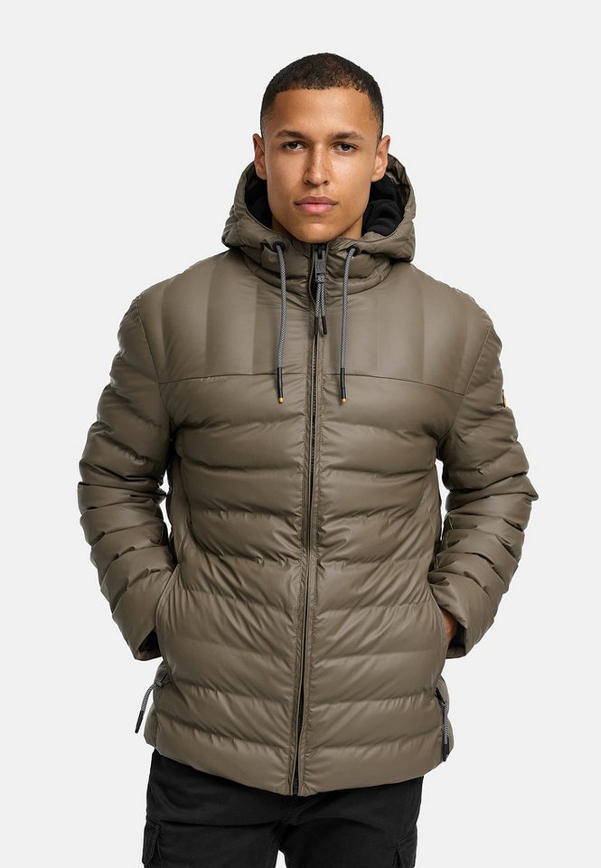 Indicode Steppjacke INAmiso Herren Winterjacke in Stepp-Optik von Indicode