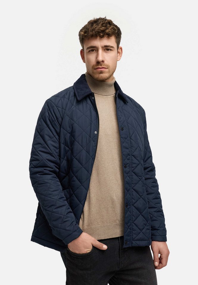 Indicode Steppjacke INDram Leichte Steppjacke mit Cordkragen und Druckknöpfen Indicode Steppjacke INDram Leichte Steppjacke mit Cordkragen und Druckknöpfen von Indicode