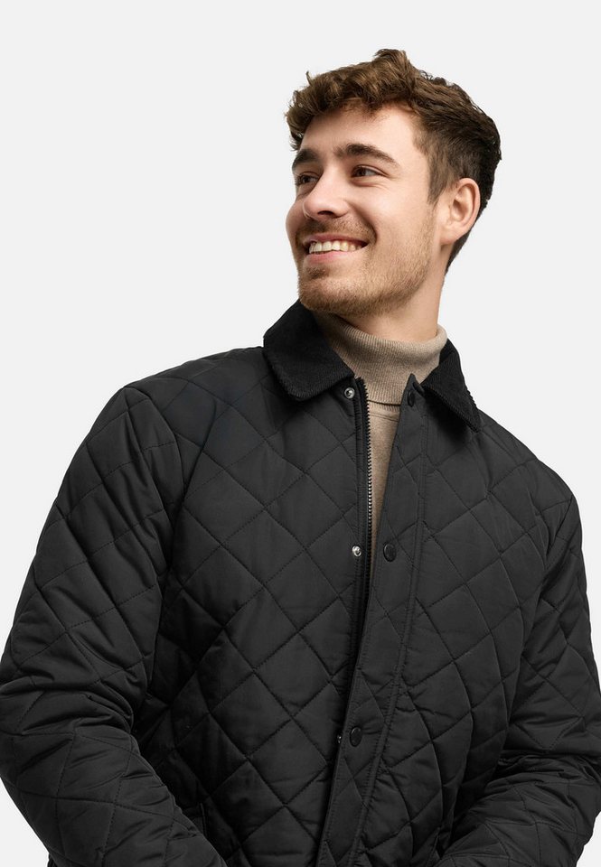 Indicode Steppjacke INDram Leichte Steppjacke mit Cordkragen und Druckknöpfen Indicode Steppjacke INDram Leichte Steppjacke mit Cordkragen und Druckknöpfen von Indicode