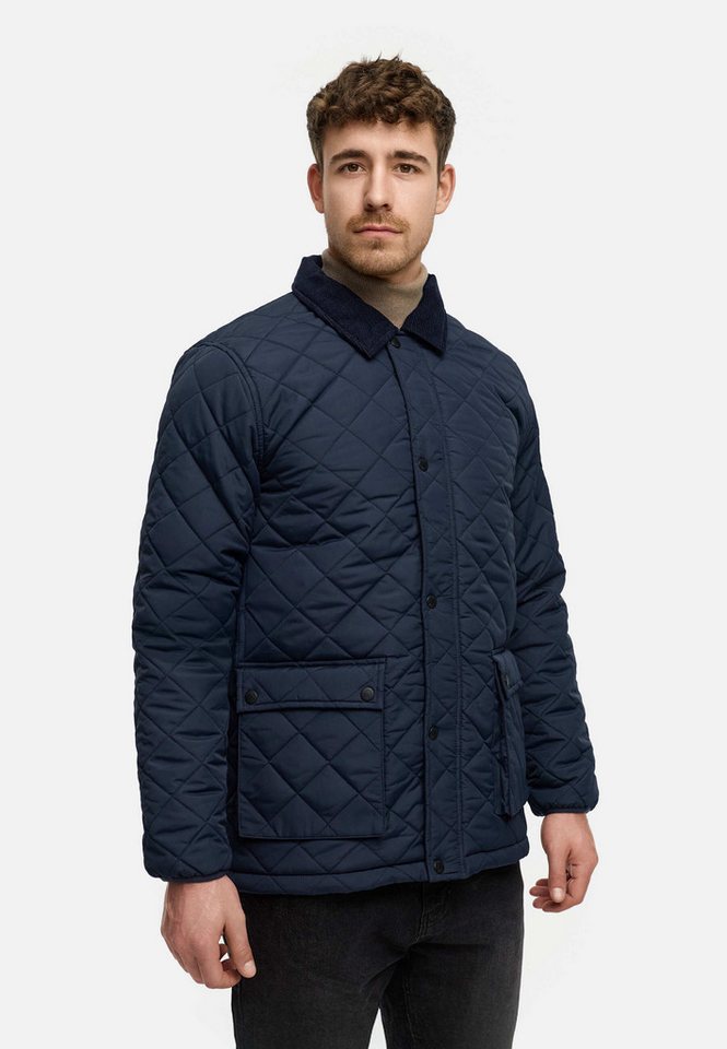 Indicode Sommerjacke INDrills Zeitlose Steppjacke mit Cordkragen und Pattentaschen Indicode Sommerjacke INDrills Zeitlose Steppjacke mit Cordkragen und Pattentaschen von Indicode