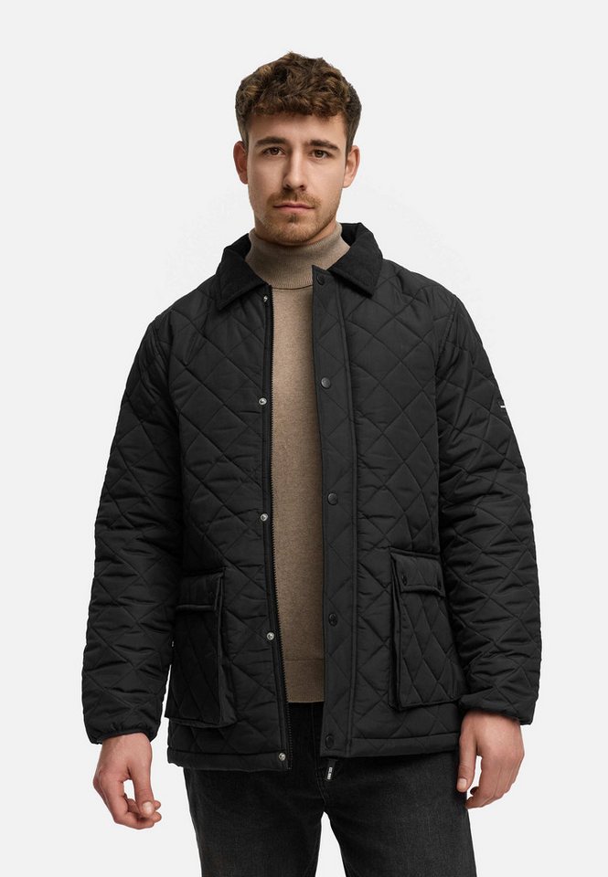 Indicode Sommerjacke INDrills Zeitlose Steppjacke mit Cordkragen und Pattentaschen Indicode Sommerjacke INDrills Zeitlose Steppjacke mit Cordkragen und Pattentaschen von Indicode