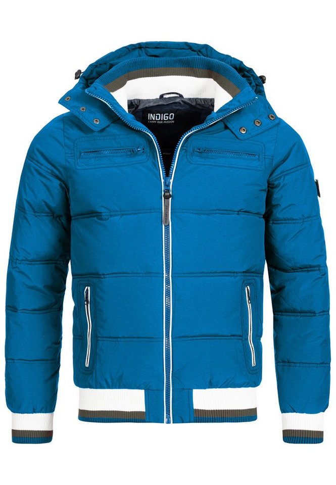 Indicode Winterjacke Marlon mit sportlichem Rippstrickbündchen Indicode Winterjacke Marlon mit sportlichem Rippstrickbündchen von Indicode