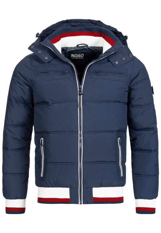 Indicode Winterjacke Marlon mit sportlichem Rippstrickbündchen Indicode Winterjacke Marlon mit sportlichem Rippstrickbündchen von Indicode