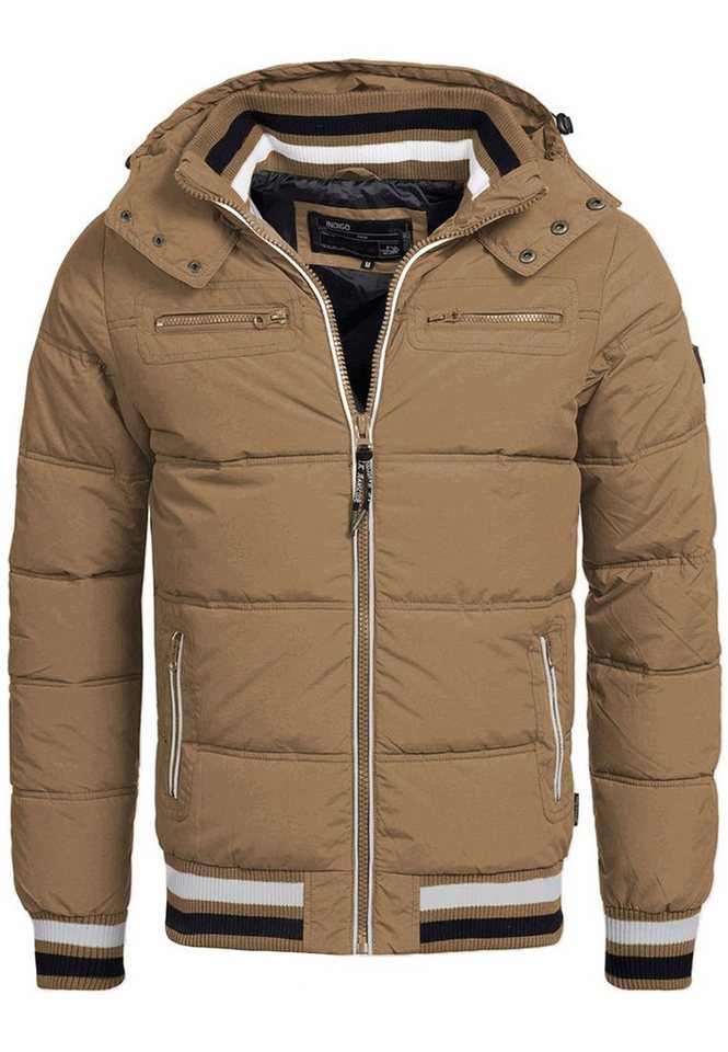 Indicode Winterjacke Marlon mit sportlichem Rippstrickbündchen Indicode Winterjacke Marlon mit sportlichem Rippstrickbündchen von Indicode
