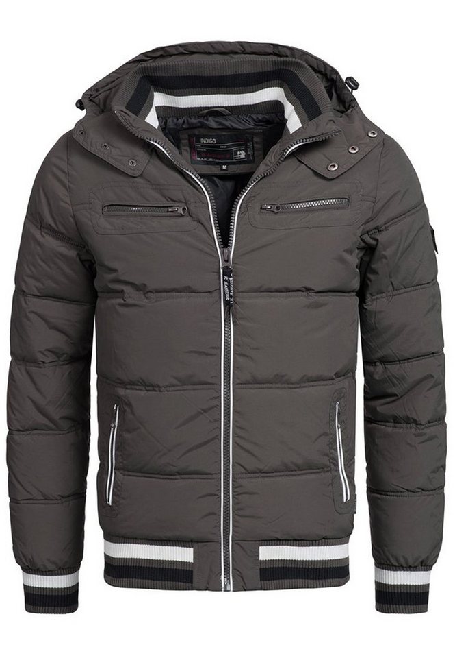 Indicode Winterjacke Marlon mit sportlichem Rippstrickbündchen Indicode Winterjacke Marlon mit sportlichem Rippstrickbündchen von Indicode