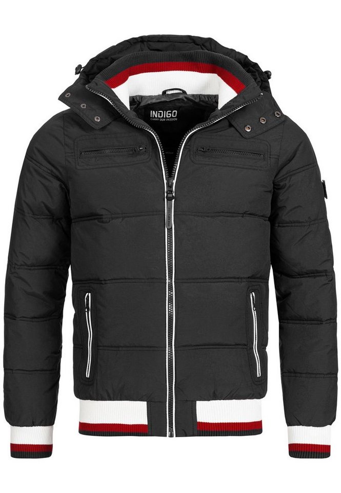 Indicode Winterjacke Marlon mit sportlichem Rippstrickbündchen Indicode Winterjacke Marlon mit sportlichem Rippstrickbündchen von Indicode