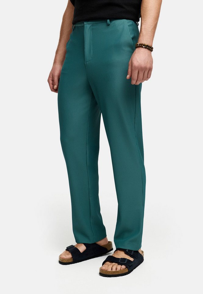 Indicode Stoffhose INAmogust mit feiner Textur und subtil-edlem Streifenmuster von Indicode