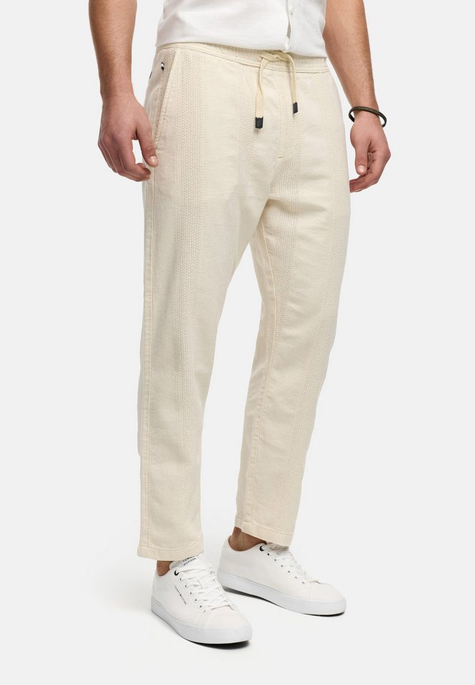 Indicode Stoffhose INIndie mit Jacquard-Webart & Kordelzug Indicode Stoffhose INIndie mit Jacquard-Webart & Kordelzug von Indicode