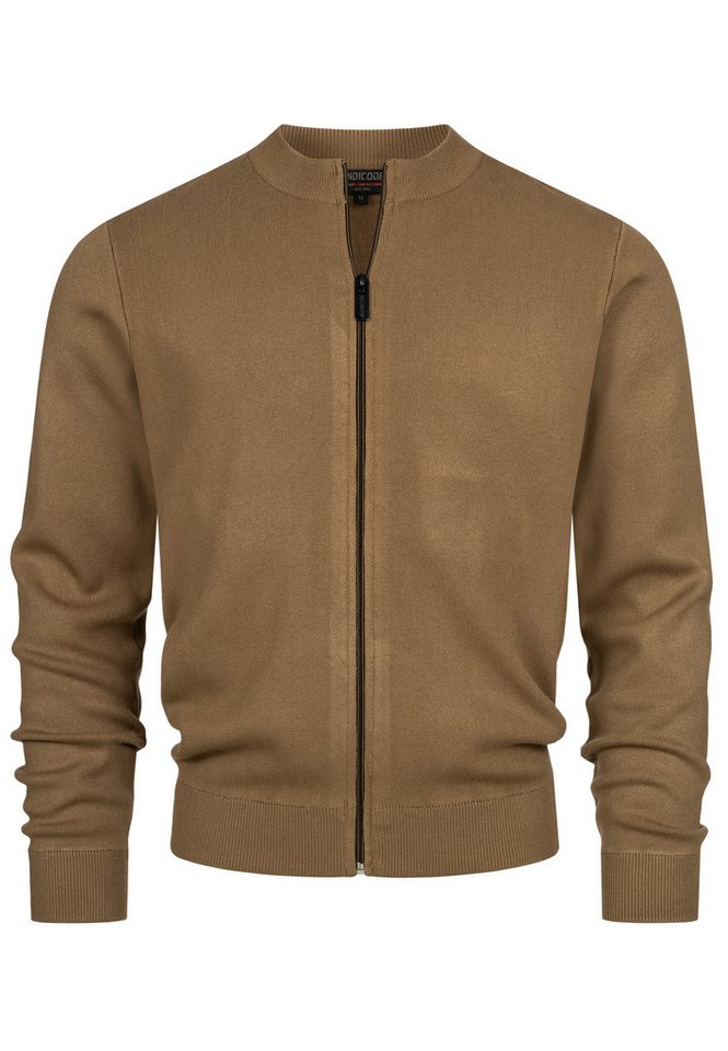 Indicode Strickjacke INLaos Moderne Strickjacke mit Reißverschluss Indicode Strickjacke INLaos Moderne Strickjacke mit Reißverschluss von Indicode