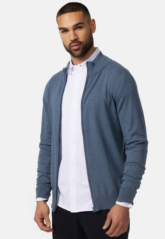 Indicode Strickjacke Herren Lau Herrenstrickjacke von Indicode