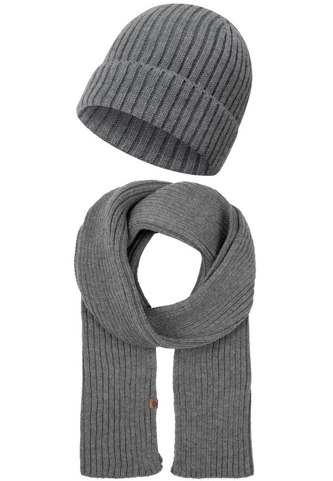 Indicode Strickmütze Geyser Set aus Mütze und Schal Indicode Strickmütze Geyser Set aus Mütze und Schal von Indicode