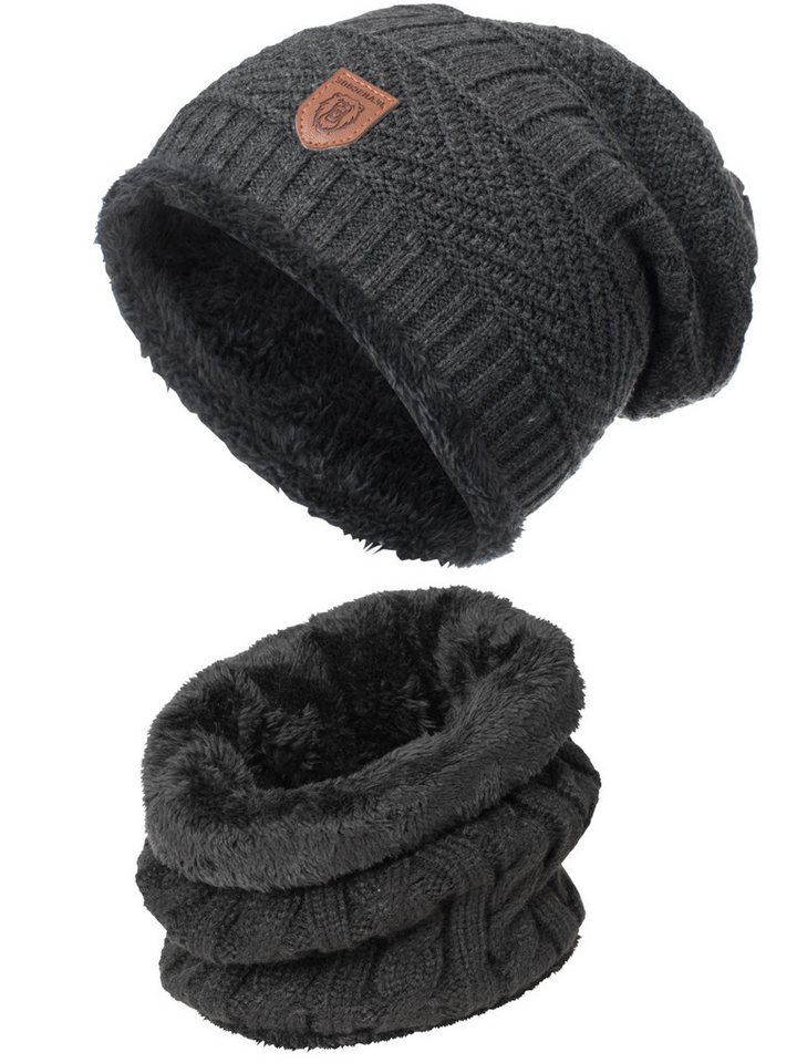 Indicode Strickmütze Siracusa Set aus Mütze & Schal Indicode Strickmütze Siracusa Set aus Mütze & Schal von Indicode