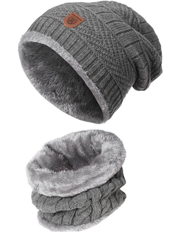 Indicode Strickmütze Siracusa Set aus Mütze & Schal Indicode Strickmütze Siracusa Set aus Mütze & Schal von Indicode