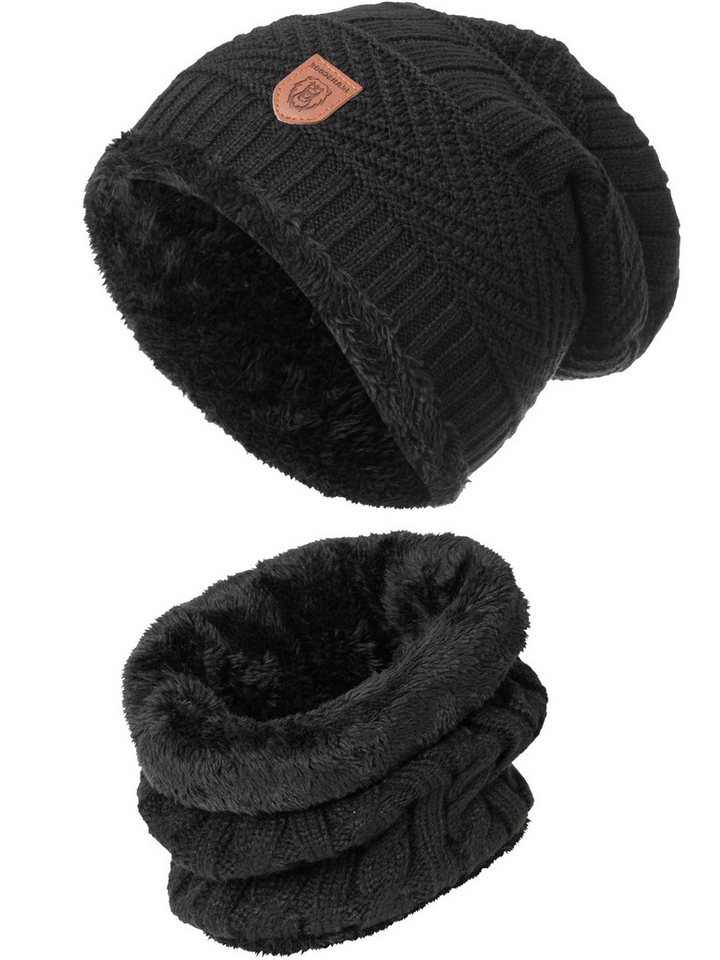 Indicode Strickmütze Siracusa Set aus Mütze & Schal Indicode Strickmütze Siracusa Set aus Mütze & Schal von Indicode