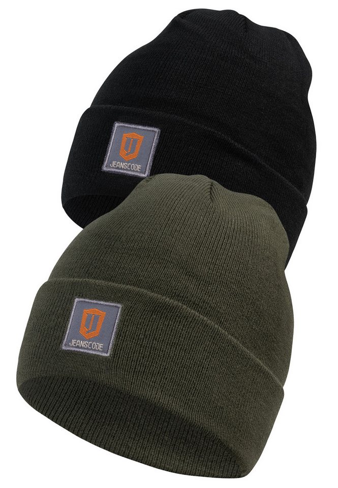 Indicode Strickmütze Vulcano (2-St) 2er-Pack von Indicode