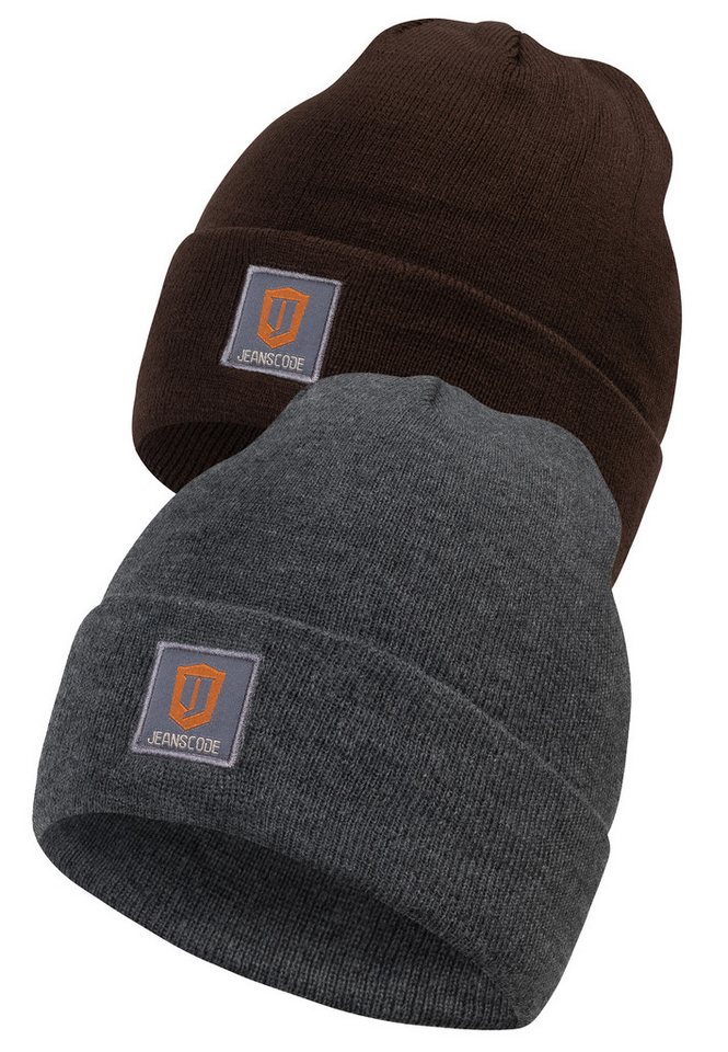 Indicode Strickmütze Vulcano (2-St) 2er-Pack von Indicode