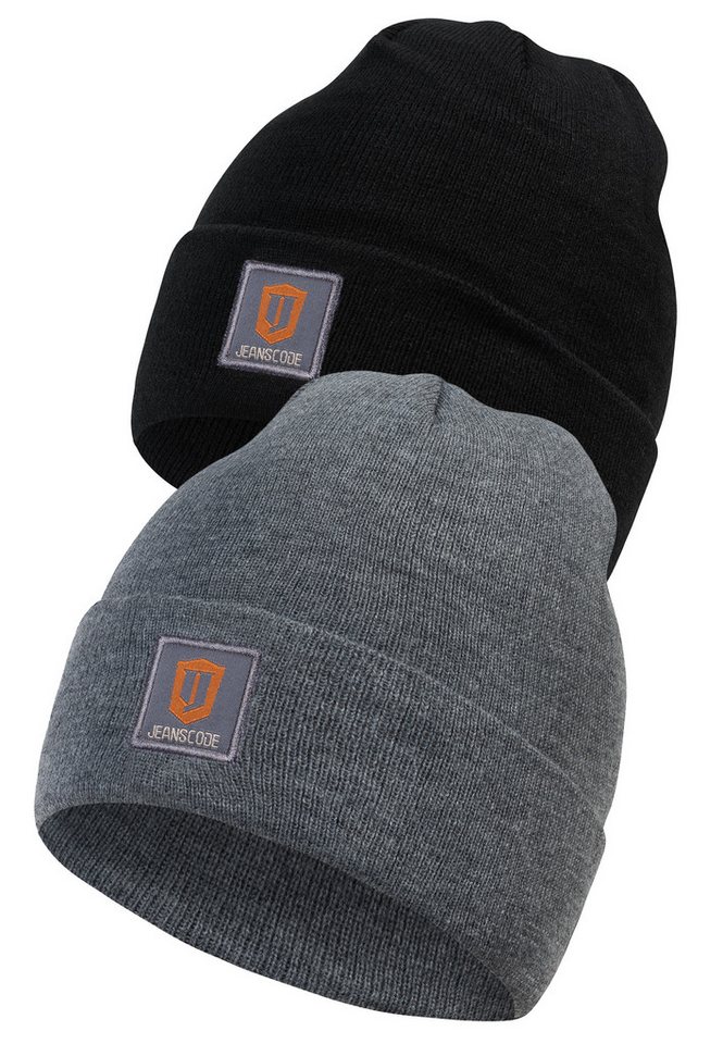 Indicode Strickmütze Vulcano (2-St) 2er-Pack von Indicode