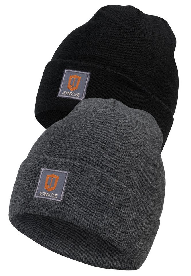 Indicode Strickmütze Vulcano (2-St) 2er-Pack von Indicode