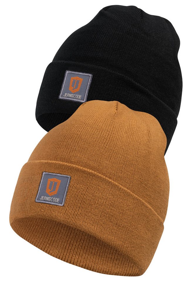 Indicode Strickmütze Vulcano (2-St) 2er-Pack von Indicode