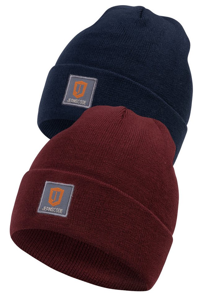 Indicode Strickmütze Vulcano (2-St) 2er-Pack von Indicode
