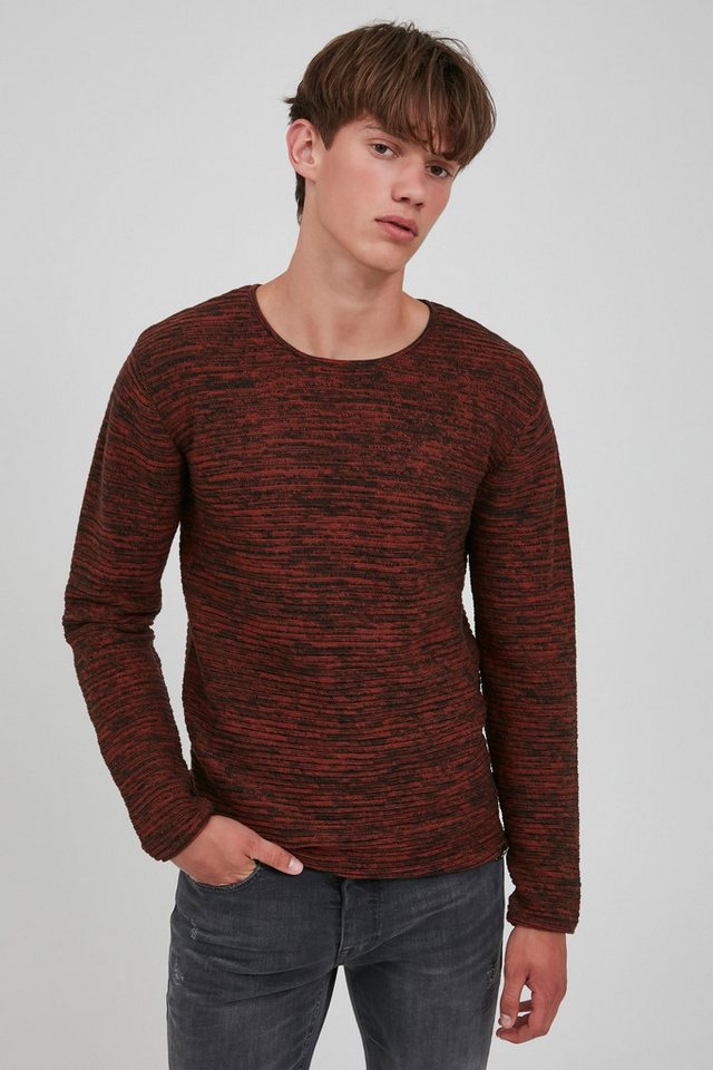 Indicode Strickpullover IDBayne Feinstrick Pullover mit Rundhalsausschnitt Indicode Strickpullover IDBayne Feinstrick Pullover mit Rundhalsausschnitt von Indicode