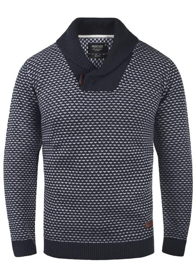 Indicode Strickpullover IDCopent Strickpulli aus Grobstrick von Indicode