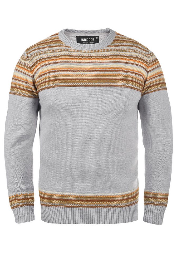 Indicode Strickpullover IDLurdes Strickpulli aus Grobstrick von Indicode