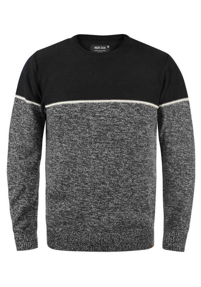 Indicode Strickpullover IDLynn Strickpulli aus Feinstrick von Indicode