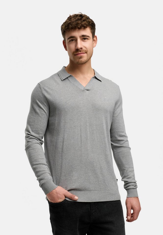 Indicode Strickpullover INHagen Leichter Feinstrick-Pullover mit Polokragen Indicode Strickpullover INHagen Leichter Feinstrick-Pullover mit Polokragen von Indicode