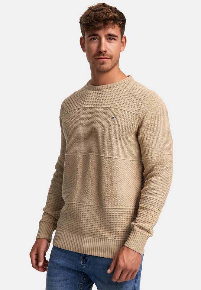 Indicode Strickpullover INJustice Indicode Strickpullover INJustice von Indicode