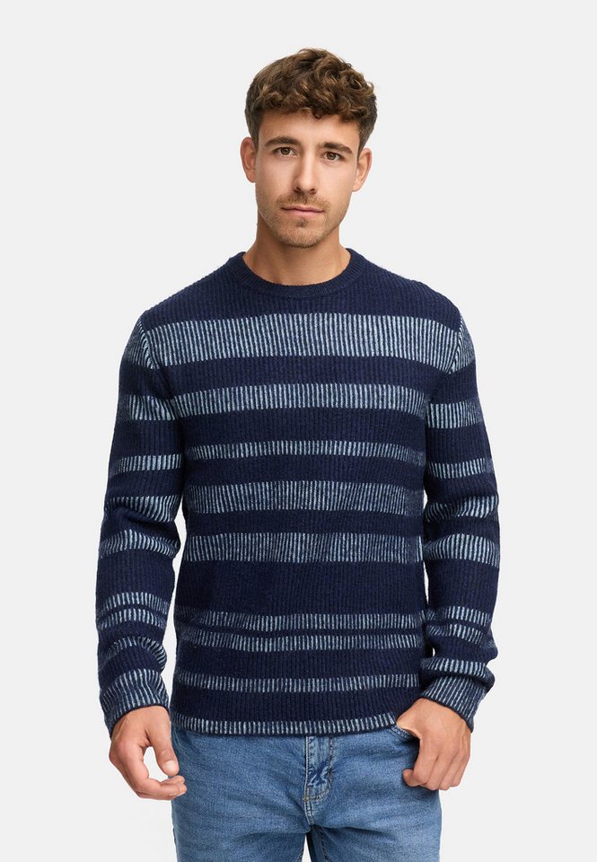 Indicode Strickpullover INKalle Weicher Herrenpullover mit feiner Strickstruktur von Indicode