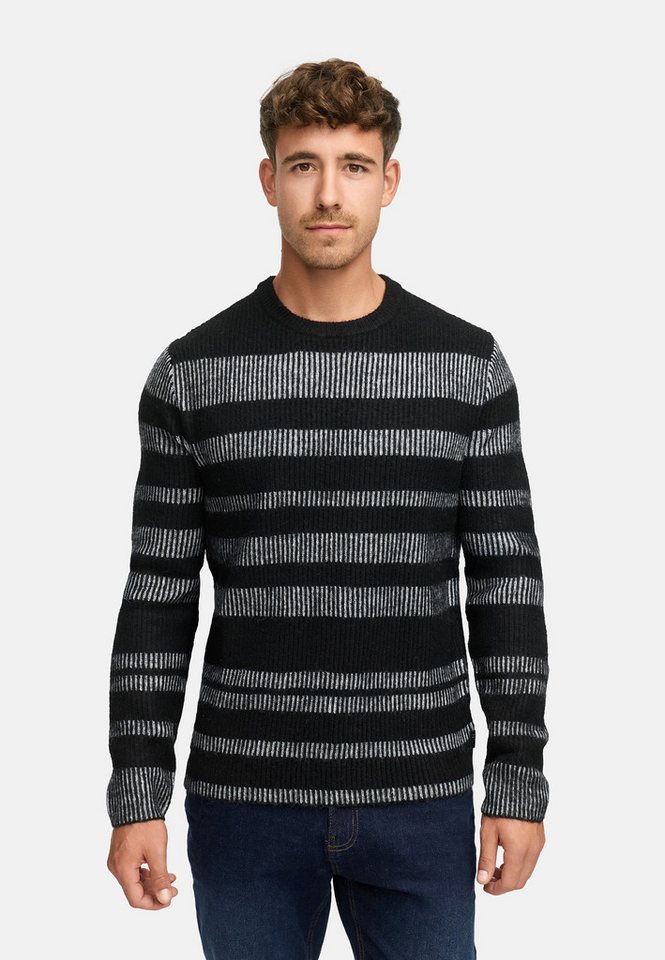 Indicode Strickpullover Herren INKalle Pullover Herrenpullover Weicher Herrenpullover mit feiner Strickstruktur von Indicode
