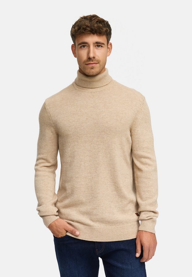 Indicode Strickpullover INMargous Roll Neck Klassischer Herren Rollkragenpullover von Indicode