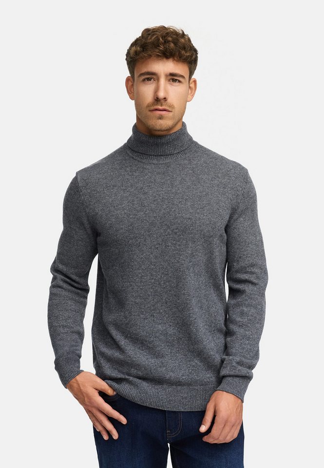 Indicode Strickpullover INMargous Roll Neck Klassischer Herren Rollkragenpullover von Indicode