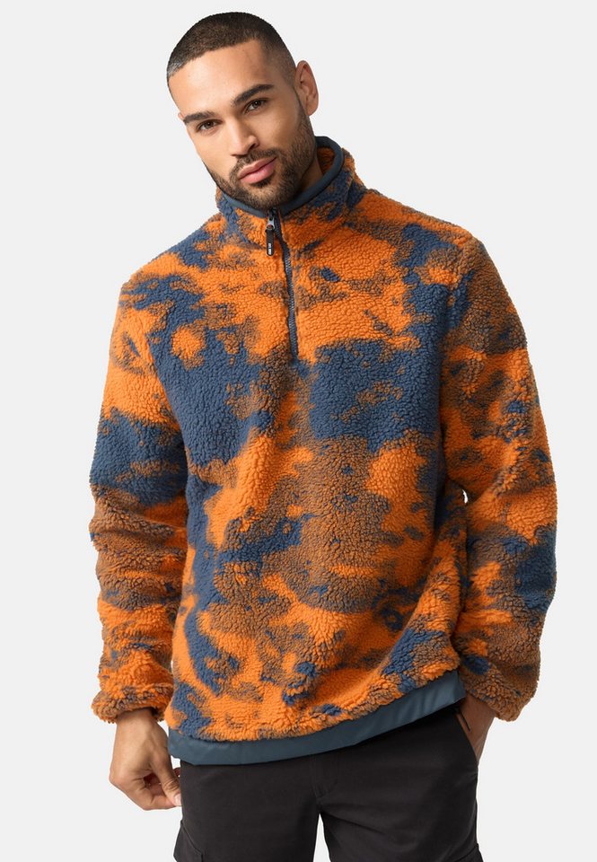 Indicode Strickpullover INSofiane halber Frontreißverschluss von Indicode