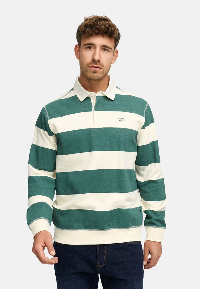 Indicode Sweater INDinaro Klassisches Herren-Langarmshirt aus Baumwolle von Indicode