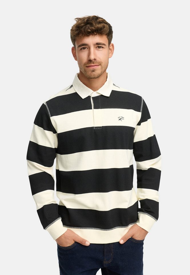 Indicode Sweater INDinaro Klassisches Herren-Langarmshirt aus Baumwolle von Indicode