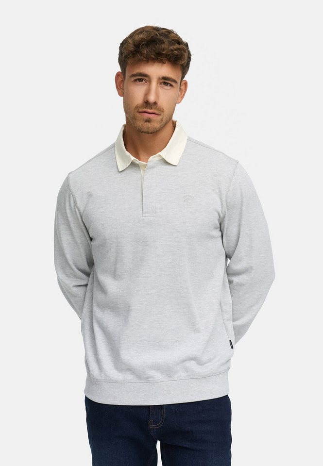 Indicode Sweater Herren INDisnar Sweatshirt Herrenpulli Sweatshirt aus 100% Baumwolle von Indicode