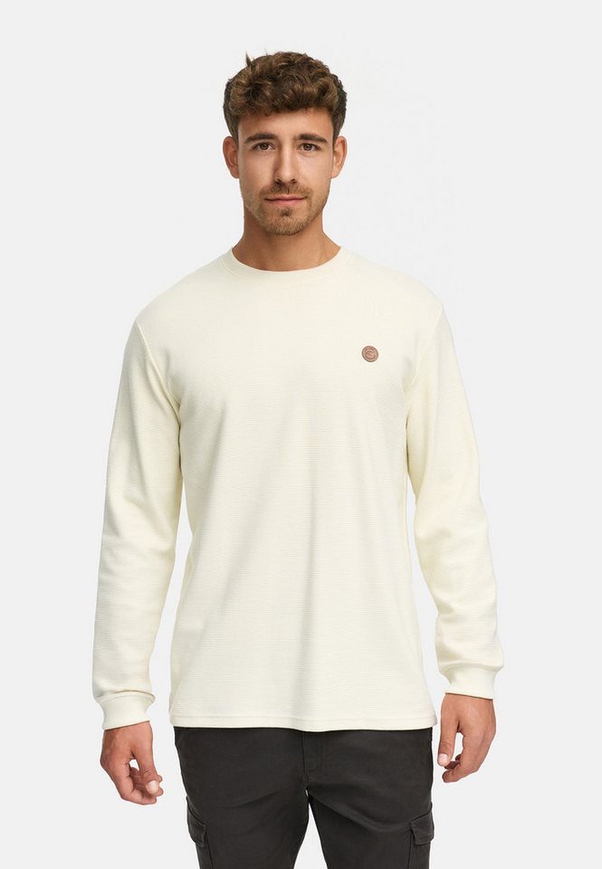 Indicode Sweater Herren INGuadalupe o-neck Sweatshirt Herrenpulli Strickpullover mit Rundhalsausschnitt aus reiner Baumwolle von Indicode