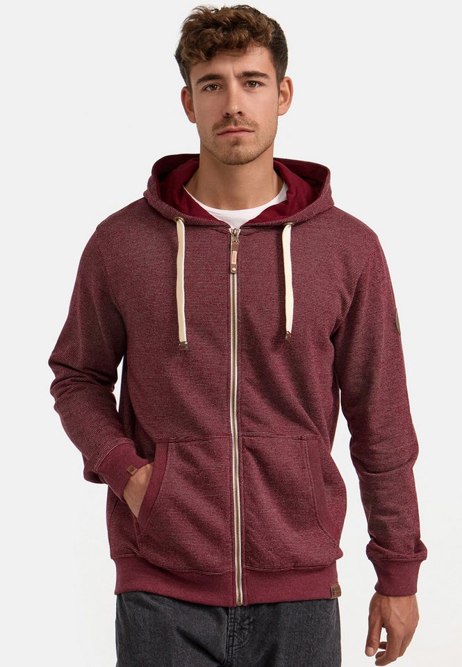 Indicode Sweatjacke INBaustian mit kuscheliger Innenseite von Indicode