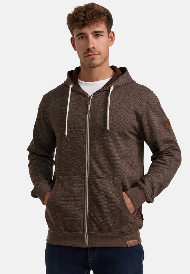 Indicode Sweatjacke INBaustian mit kuscheliger Innenseite von Indicode