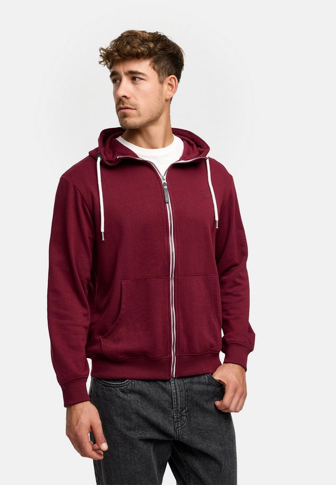 Indicode Kapuzensweatjacke Herren INChristos Hoodie Sweatjacke Herrenjacke von Indicode