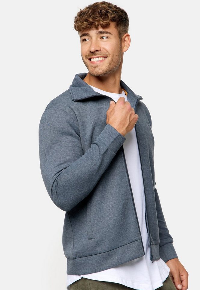 Indicode Sweatjacke Herren INSharpis Herrenjacke Reißverschluss von Indicode