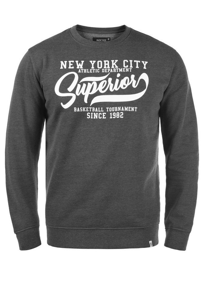 Indicode Sweatshirt IDGalilero Sweatpulli von Indicode