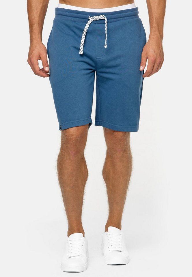 Indicode Sweatshorts Aldrich elastischer Bund mit Kordelzug von Indicode