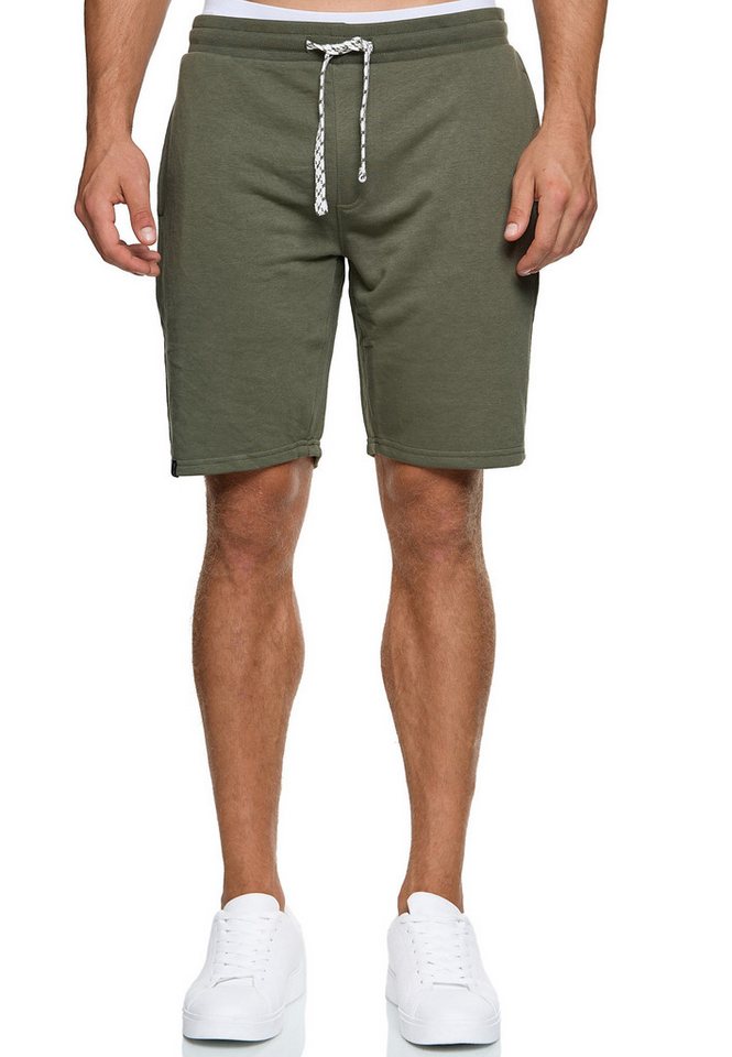 Indicode Sweatshorts Aldrich elastischer Bund mit Kordelzug von Indicode